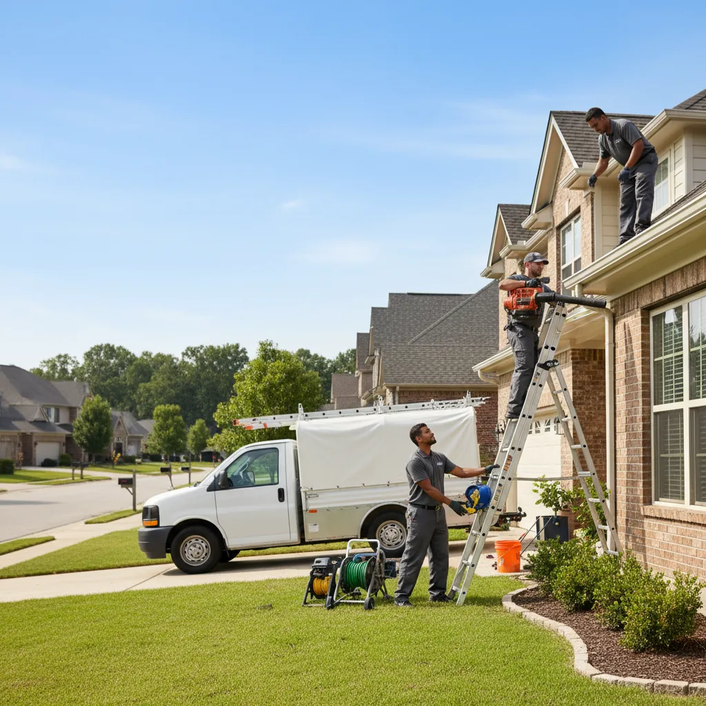 Home Gutter Service in Adkins, TX near me
